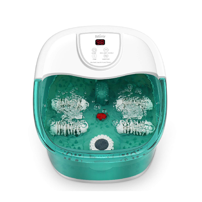 MM-20A-3 fotmassageapparat för spabad med värme och fyra stora massagerullar