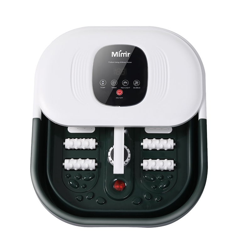 MZD-22B-1 Hopfällbar fotspamaskin med pimpsten för fotavslappningsmassage