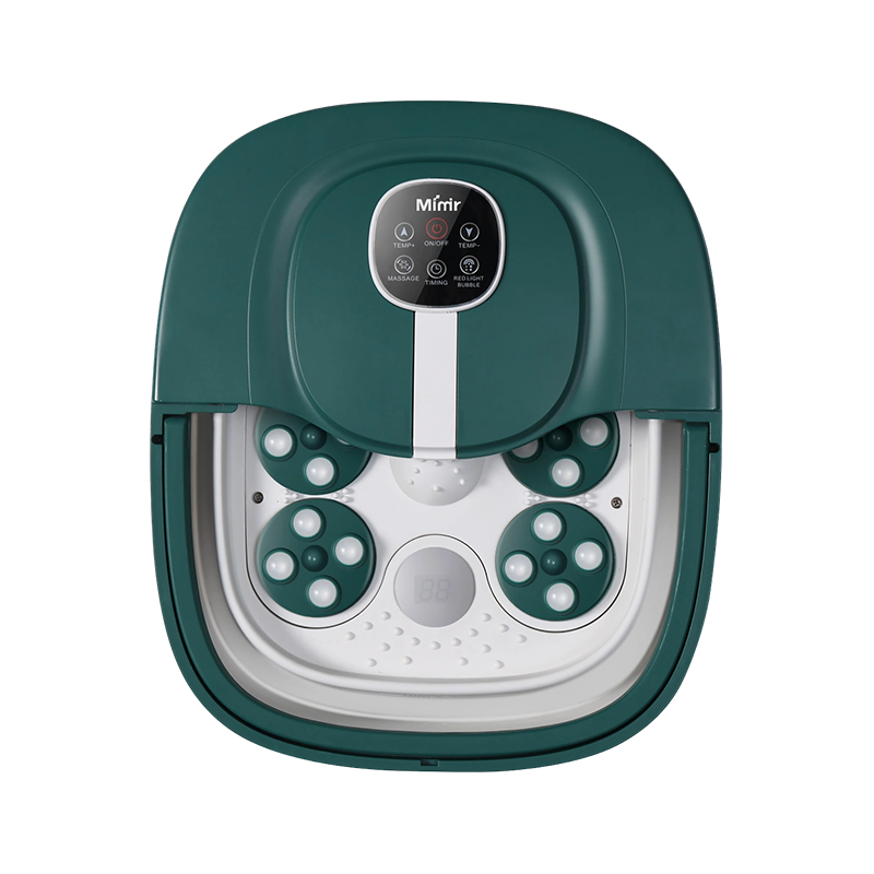 MZD-03D Hopfällbar fotspamaskin med automatiska massagerullar