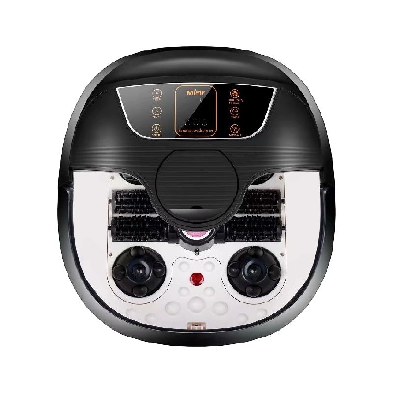 MM-18C Automatisk fotmassageapparat med 8 st massagerullar och pimpsten