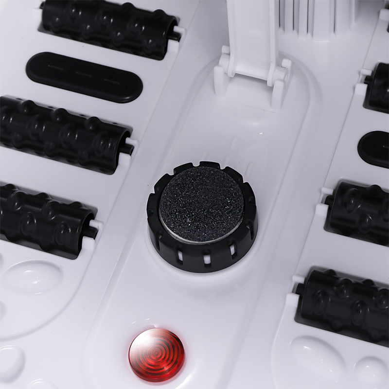 MZD-22B-2 500W hopfällbar fotspamaskin med 8 st massagerullar för fotavslappningsmassage