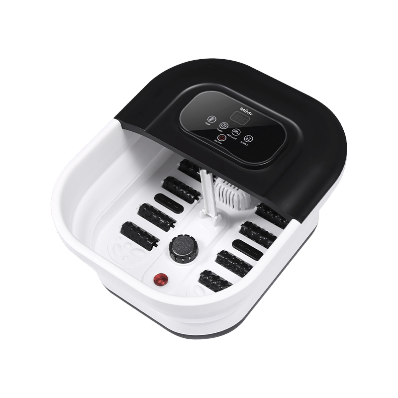 MZD-22B-2 500W hopfällbar fotspamaskin med 8 st massagerullar för fotavslappningsmassage