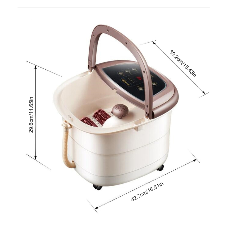 JD-618 Automatisk fotmassageapparat för spabad med roterande massagerullar